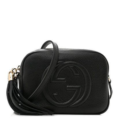 Gucci Pebbled Calfskin Small Soho Disco Bag Black 1 of 9