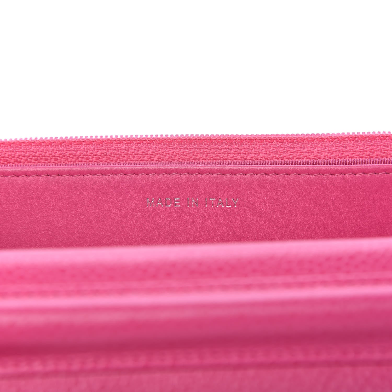 Chanel Caviar Quilted Wallet on Chain WOC Pink 9 of 11