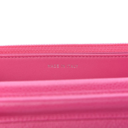Chanel Caviar Quilted Wallet on Chain WOC Pink 9 of 11