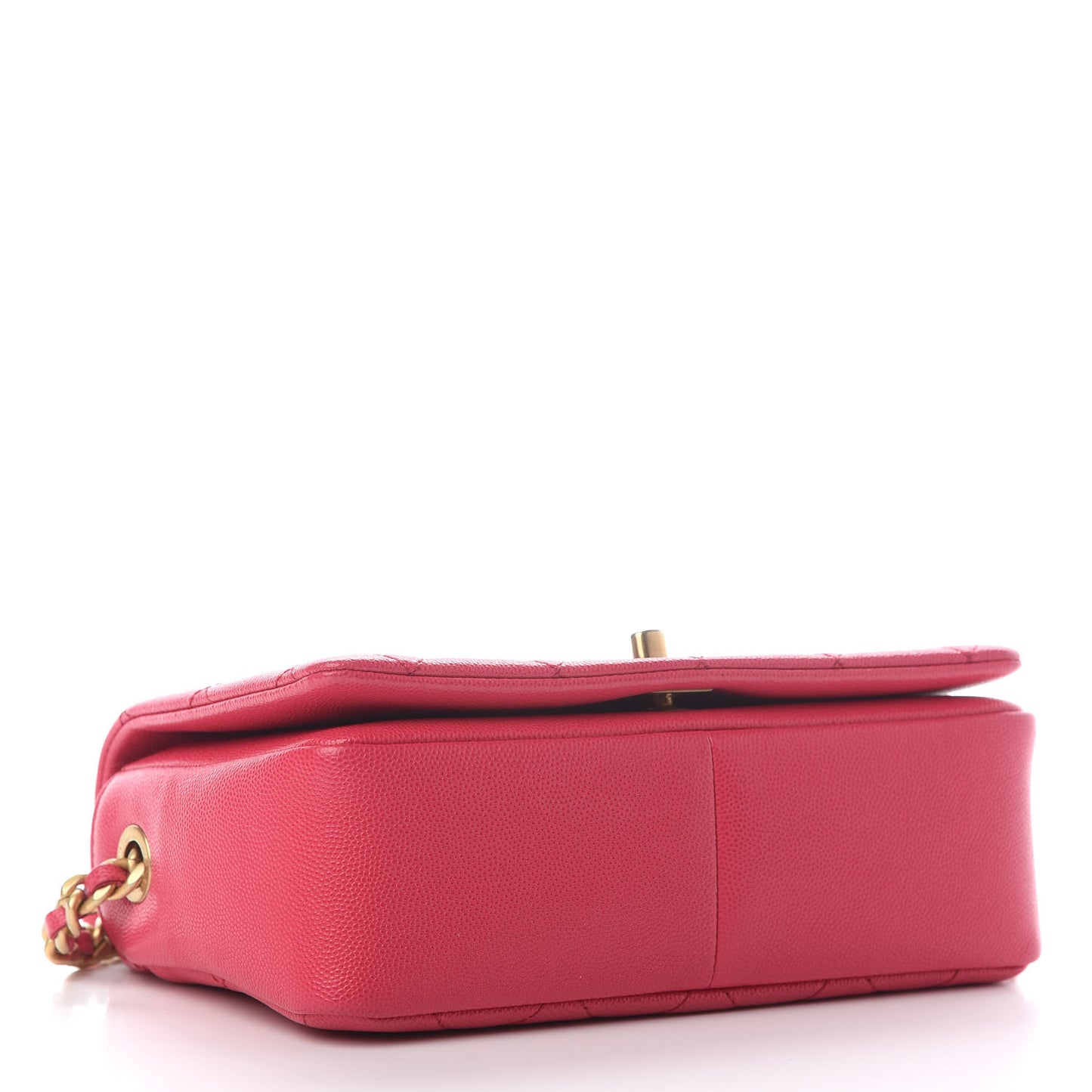 Caviar Quilted Small Fashion Therapy Flap Bag Pink