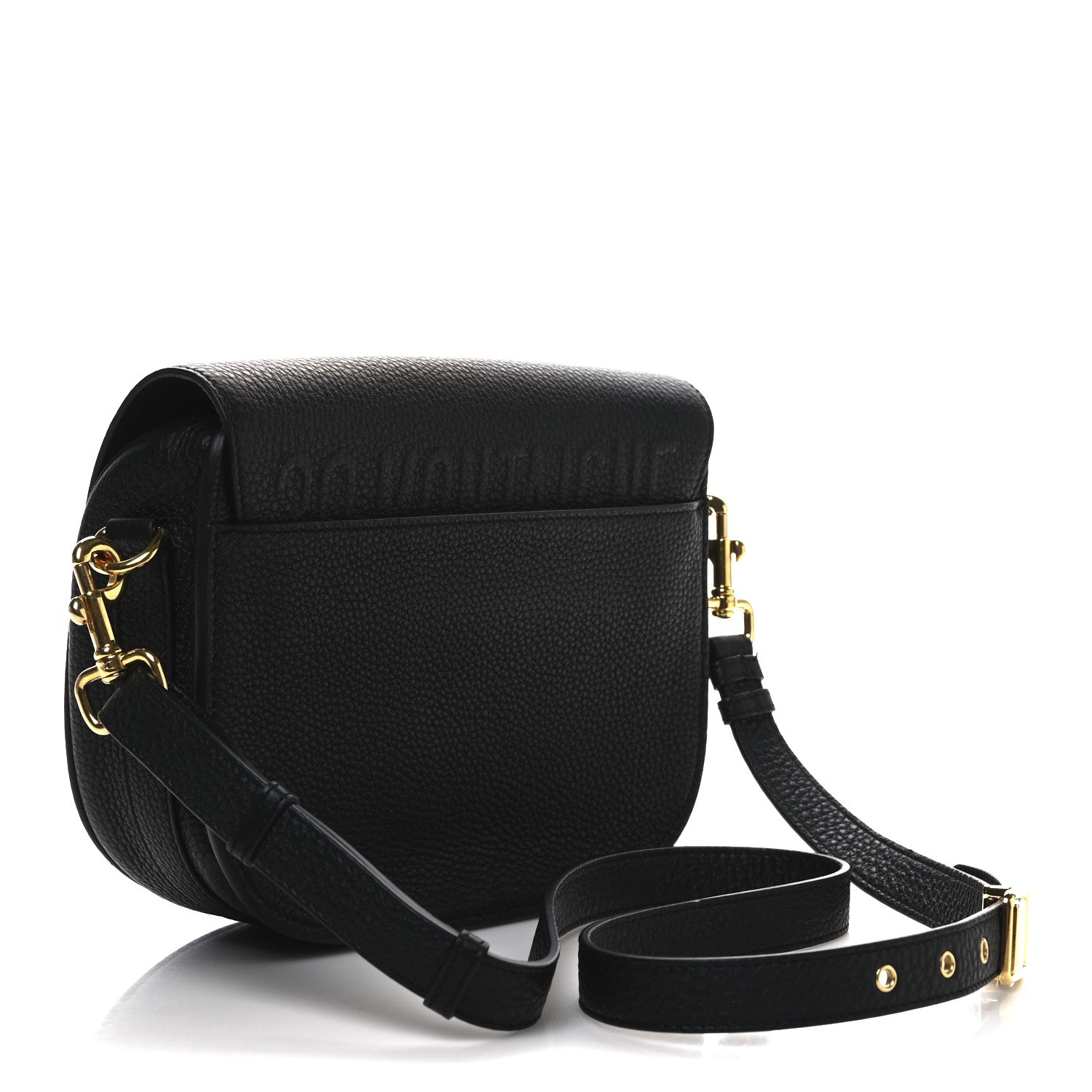Christian Dior Grained Calfskin Medium Bobby Flap Black 3 of 11