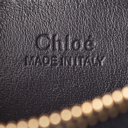 Chloe Smooth Calfskin Little Horses Embroidered Signature Belt Bag Full Blue 7 of 9