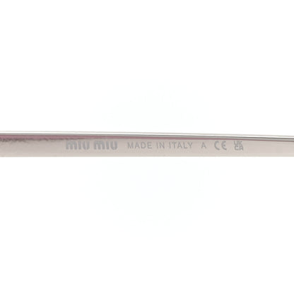 Miu Miu Metal Nocturne Sunglasses SMUA50 Pink Silver 5 of 8