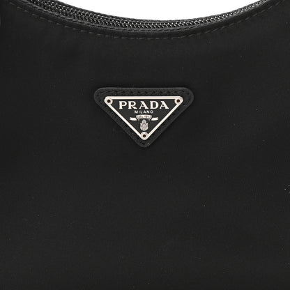 Prada Tessuto Nylon Mini Re-Edition 2000 Bag Black 9 of 11