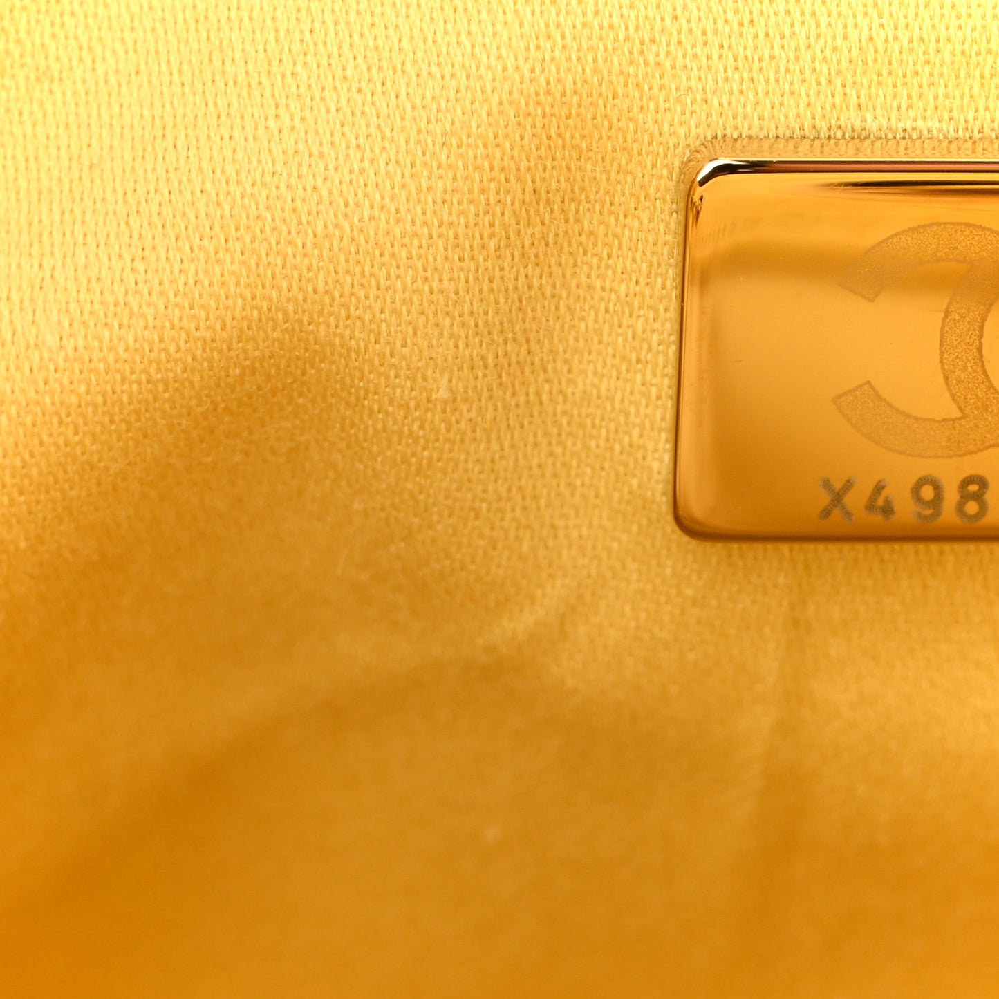 Suede Quilted Mini Chanel 25 Handbag Yellow