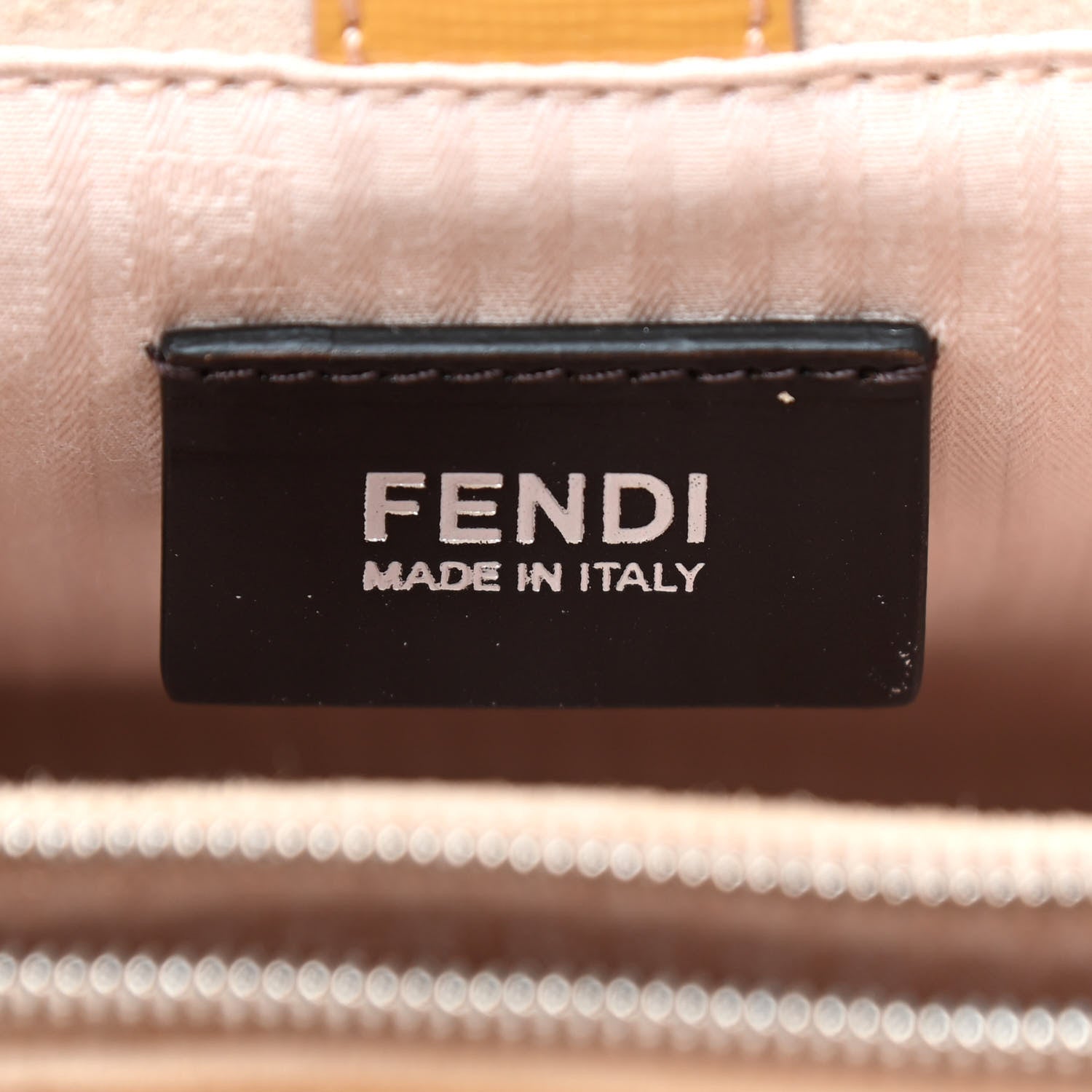 Fendi Vitello Vernice Camoscio Petite 2Jours Tote Make Up 8 of 11