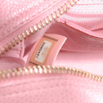 Chanel Caviar Quilted Small Bowler Pink 7 of 8