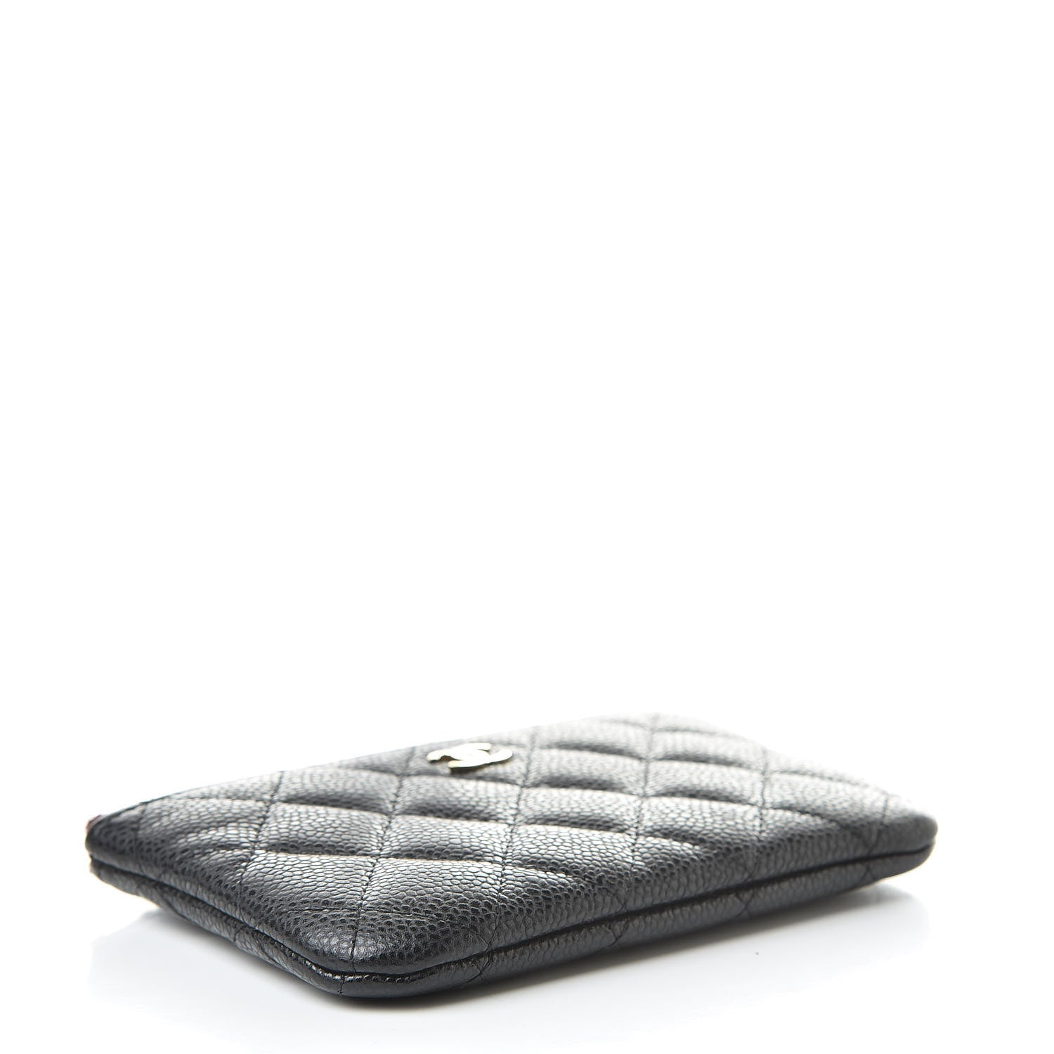 Chanel Caviar Quilted Small Cosmetic Case Black 4 of 7