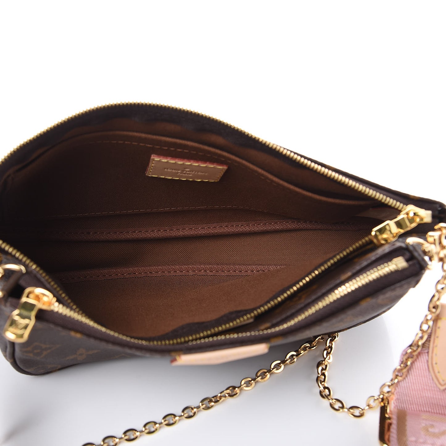 Monogram Multi Pochette Accessories Rose Clair