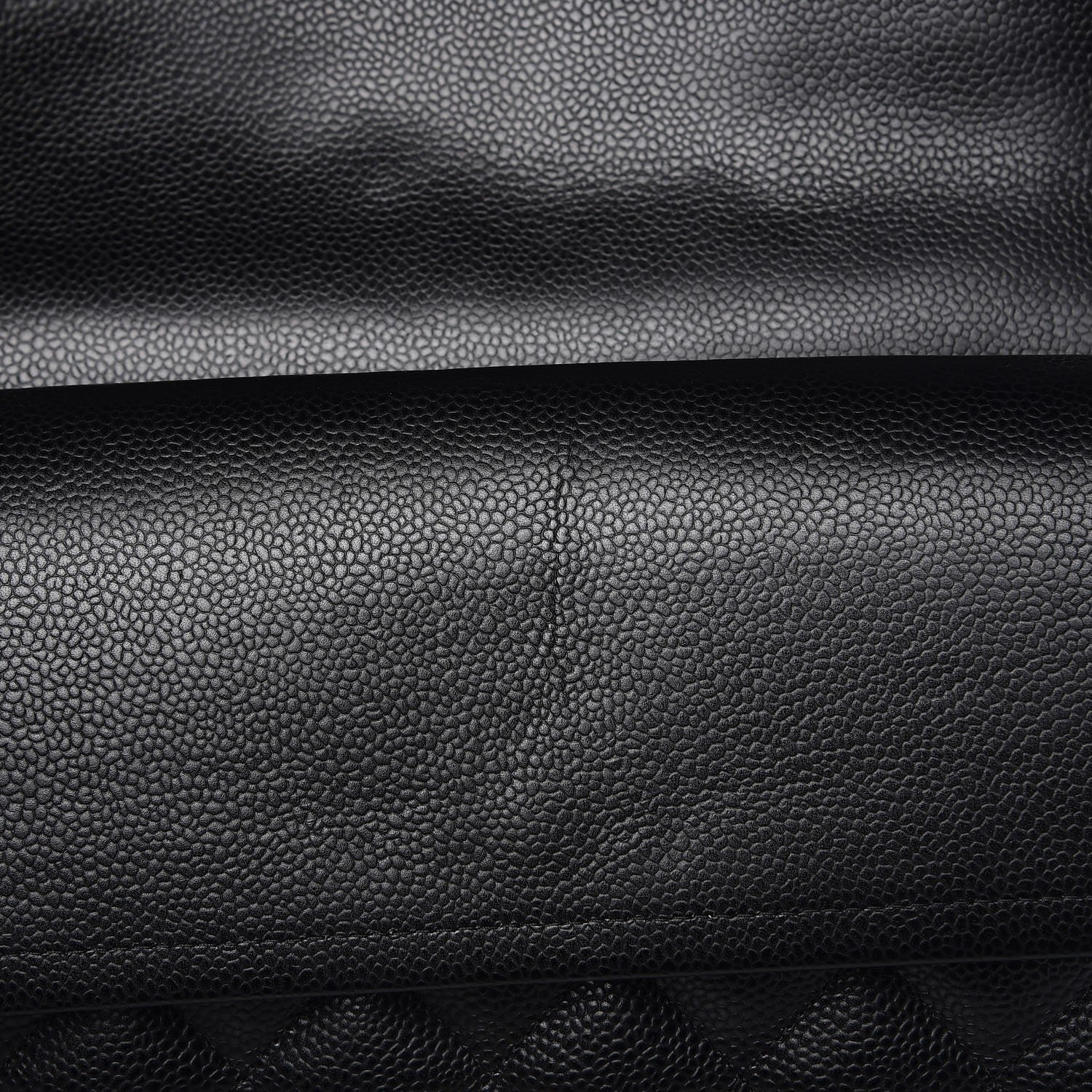 Chanel Caviar Quilted Jumbo Double Flap Black 9 of 10