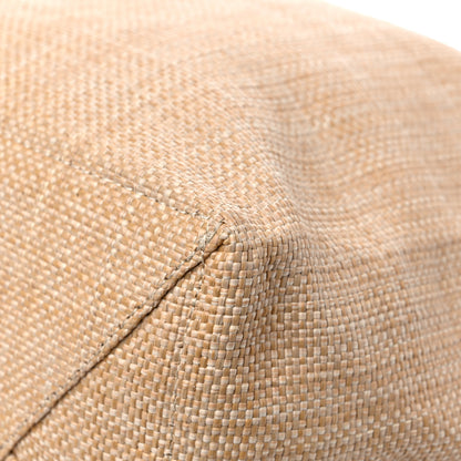 Prada Raffia Logo Tote Naturale 7 of 11
