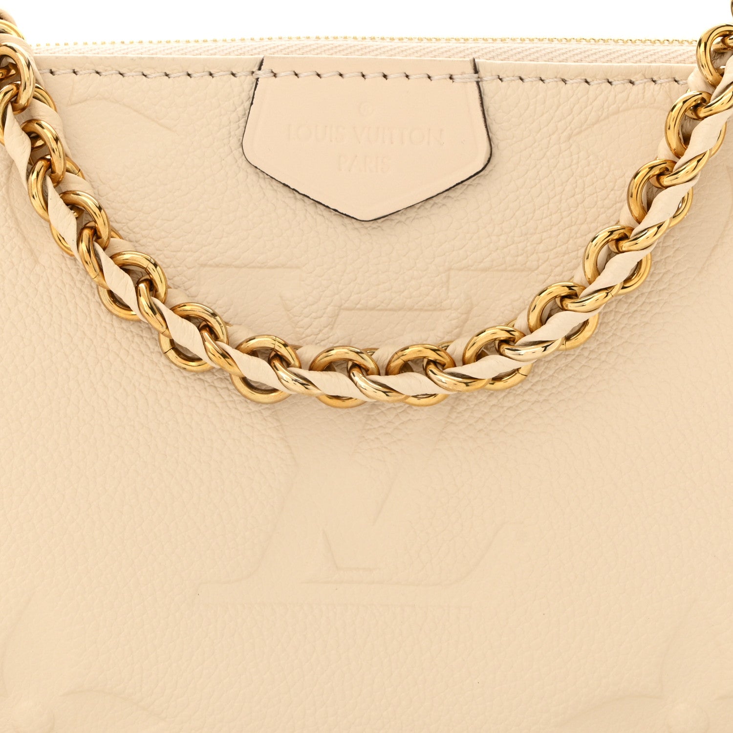 Louis Vuitton Empreinte Monogram Giant Multi Pochette Accessories Small Pochette Cream 7 of 9