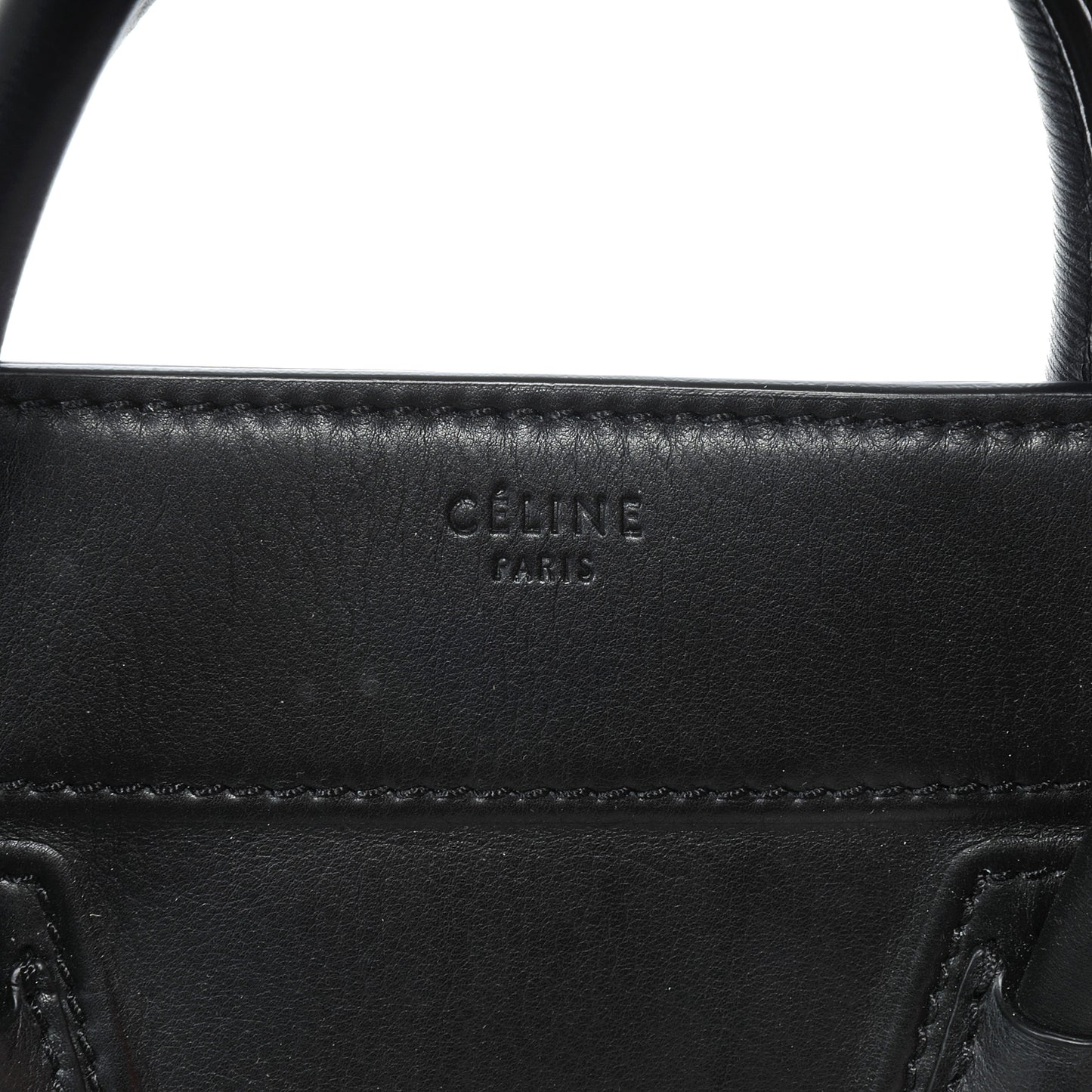 Calfskin Medium Phantom Luggage Black
