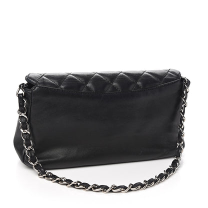 Chanel Lambskin Quilted Small Single Flap Black 2 of 10