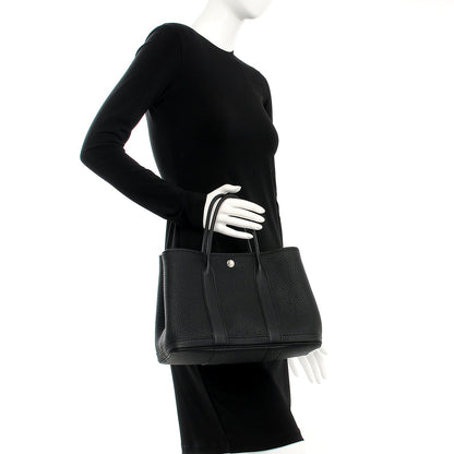 Hermes Negonda Garden Party 30 TPM Black 2 of 7