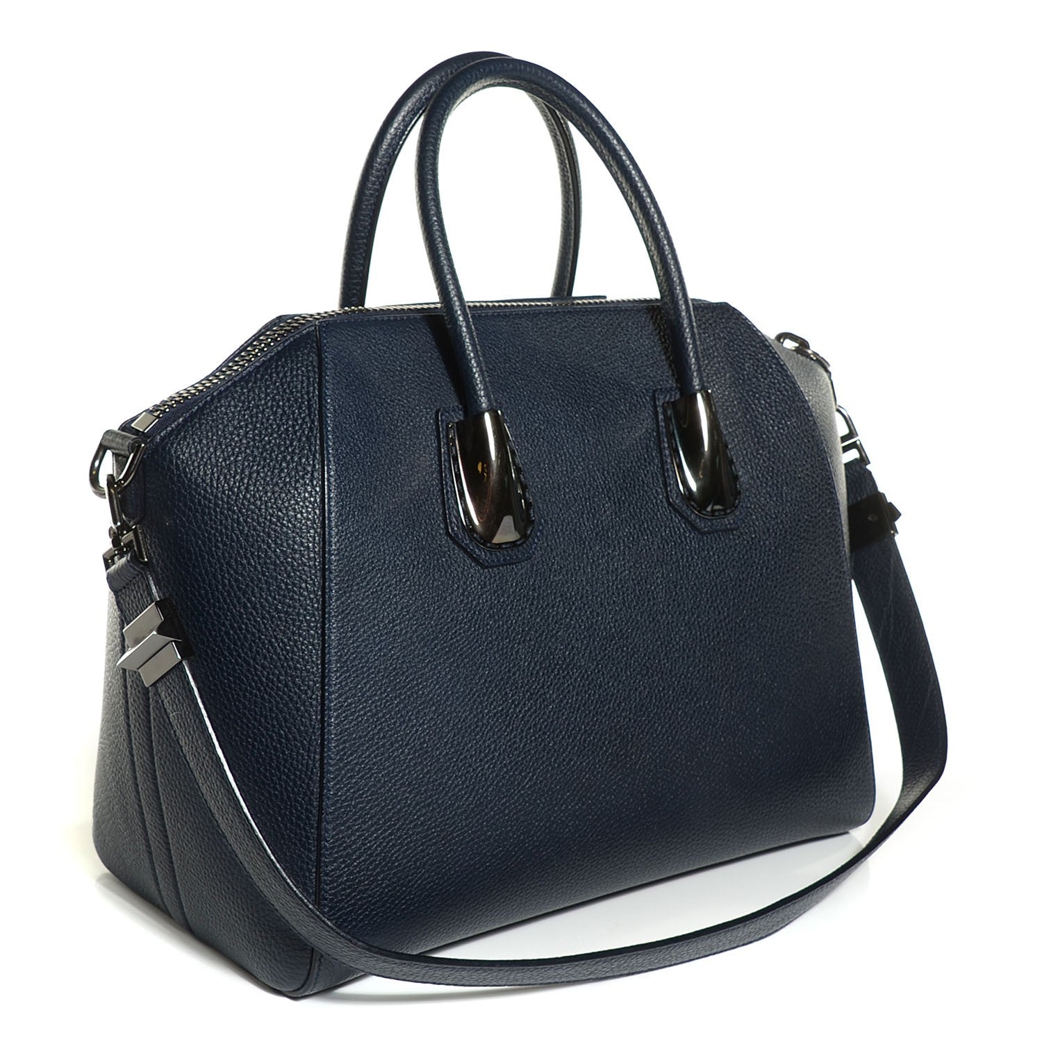 Givenchy Grained Calfskin Medium Animation Antigona Deep Blue 3 of 10