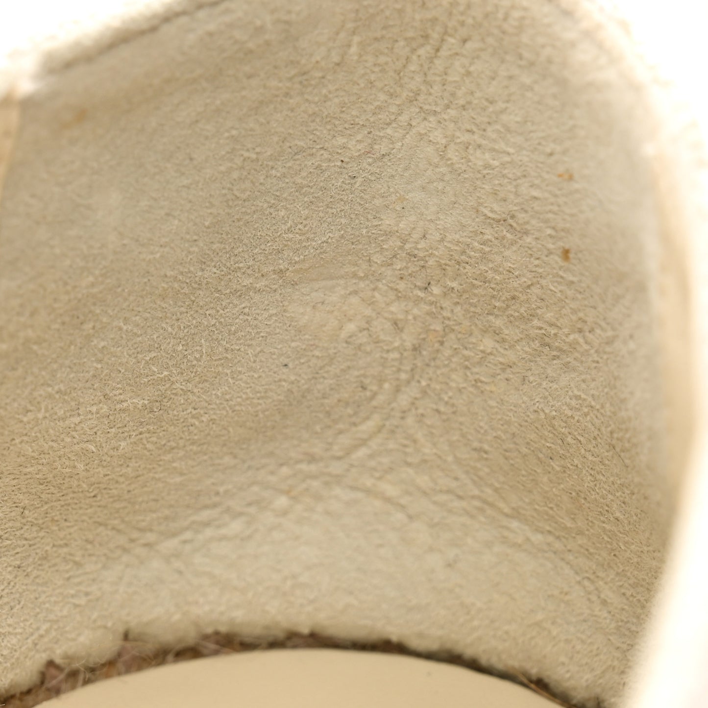 Linen CC Espadrilles 40 Beige Black