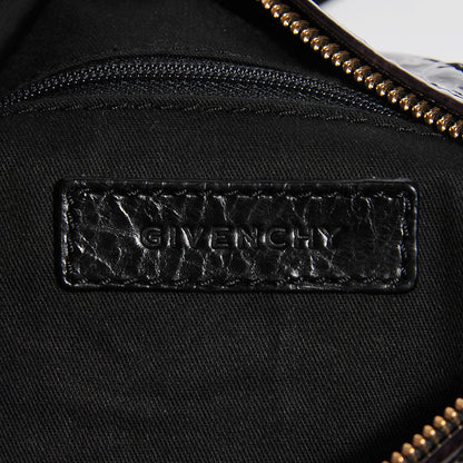 Givenchy Crinkled Patent Calfskin Mini Pandora Black 7 of 7