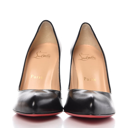 Christian Louboutin Shiny Nappa Breche 100 Pumps 35 Black 2 of 9