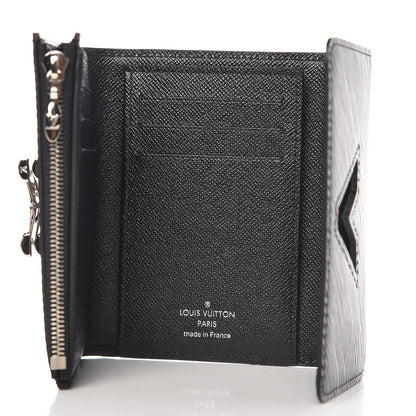 Louis Vuitton Epi Twist Compact Wallet Black 5 of 13