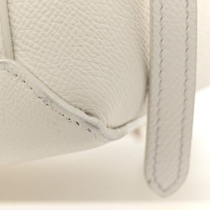 Celine Grained Calfskin Nano Belt Bag Chalk 12 of 12