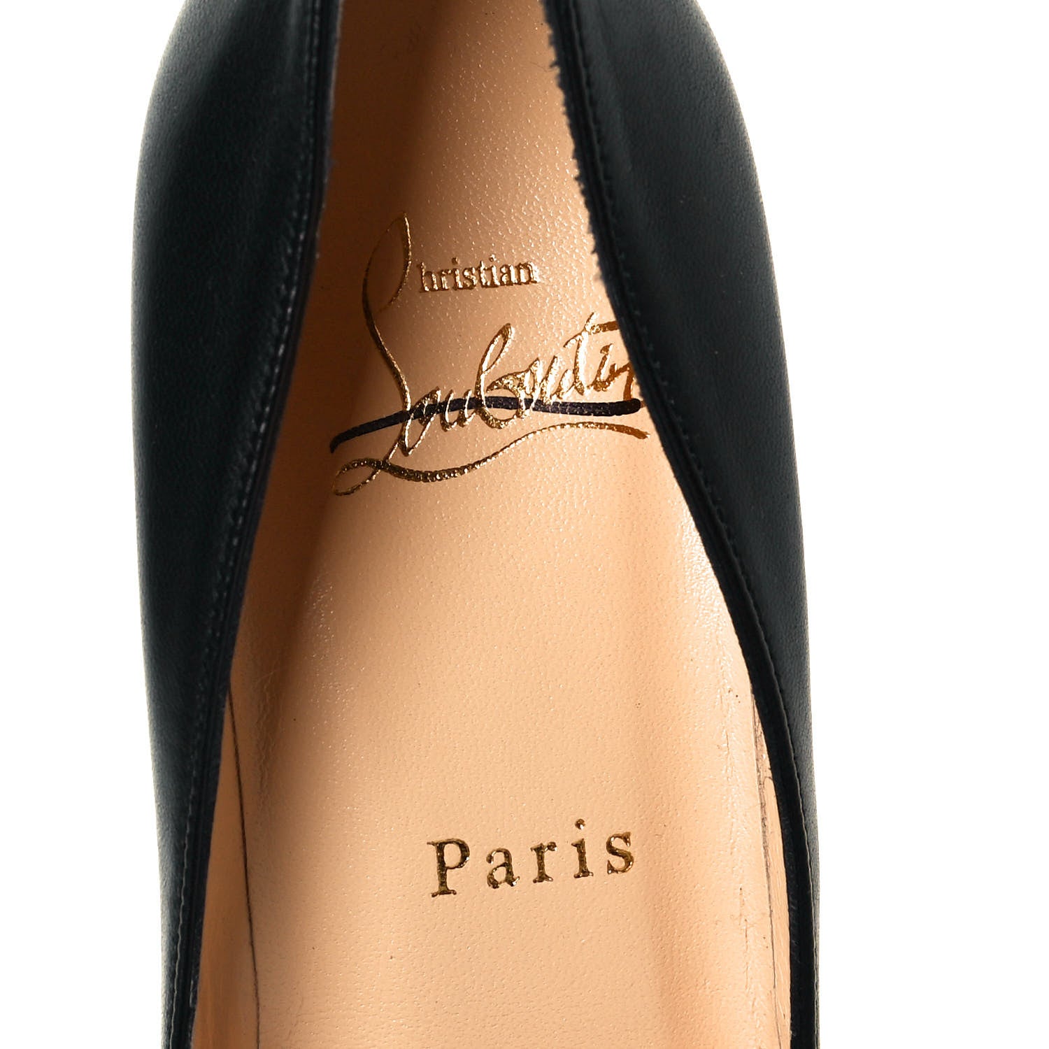 Christian Louboutin Nappa Pigalle Plato 100 Pumps 35.5 Black 7 of 12
