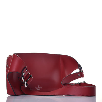Valentino Garavani Calfskin VLTN Belt Bag Red 3 of 8