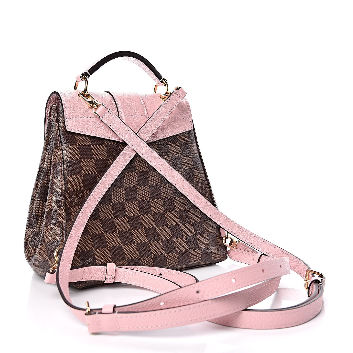 Damier Ebene Clapton Backpack Magnolia