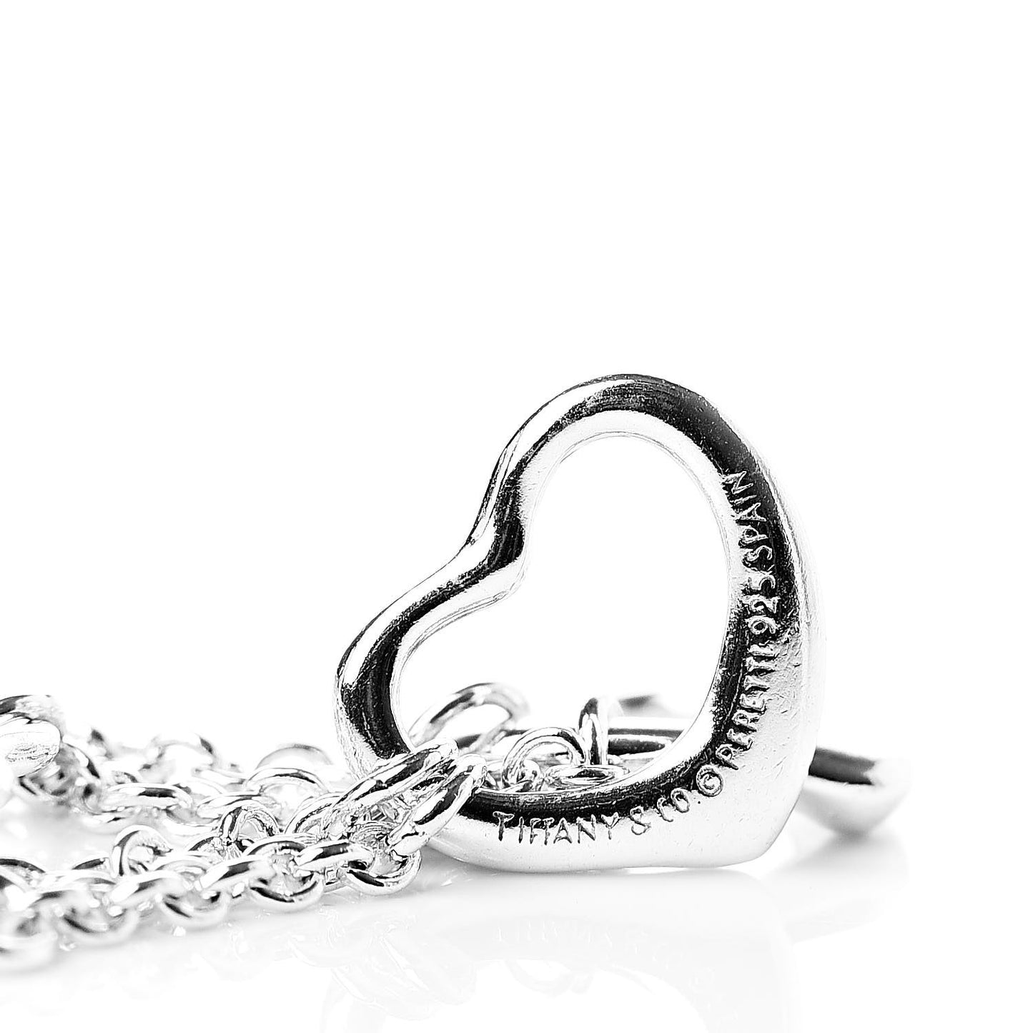 Sterling Silver Elsa Peretti Open Heart Bracelet