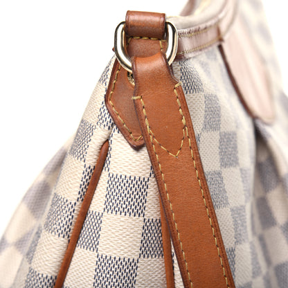 Louis Vuitton Damier Azur Siracusa MM 21 of 26