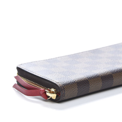 Louis Vuitton Damier Ebene Clemence Wallet 7 of 9