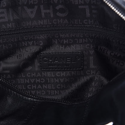 Chanel Lambskin Square Stitched Large Tote Black 6 of 9