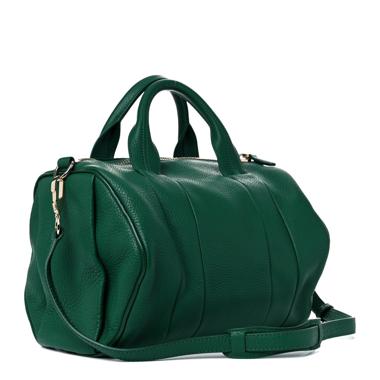 Alexander Wang Pebbled Lambskin Rocco Vine Gold Hardware 3 of 12
