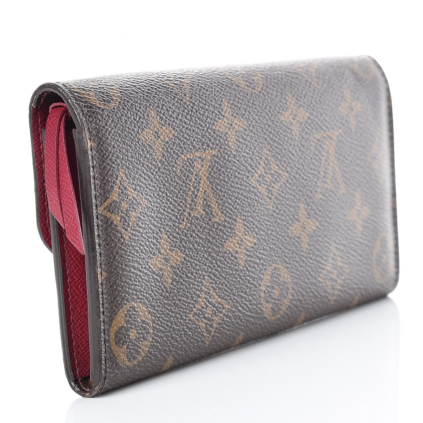 Monogram Emilie Wallet Fuchsia