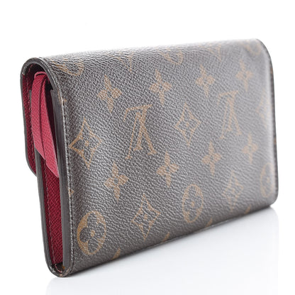 Louis Vuitton Monogram Emilie Wallet Fuchsia 3 of 10