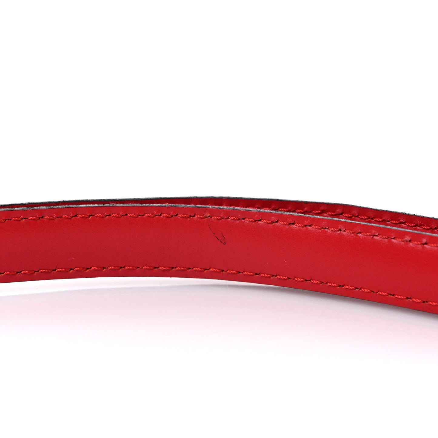 Calfskin 16mm Adjustable Shoulder Strap Red