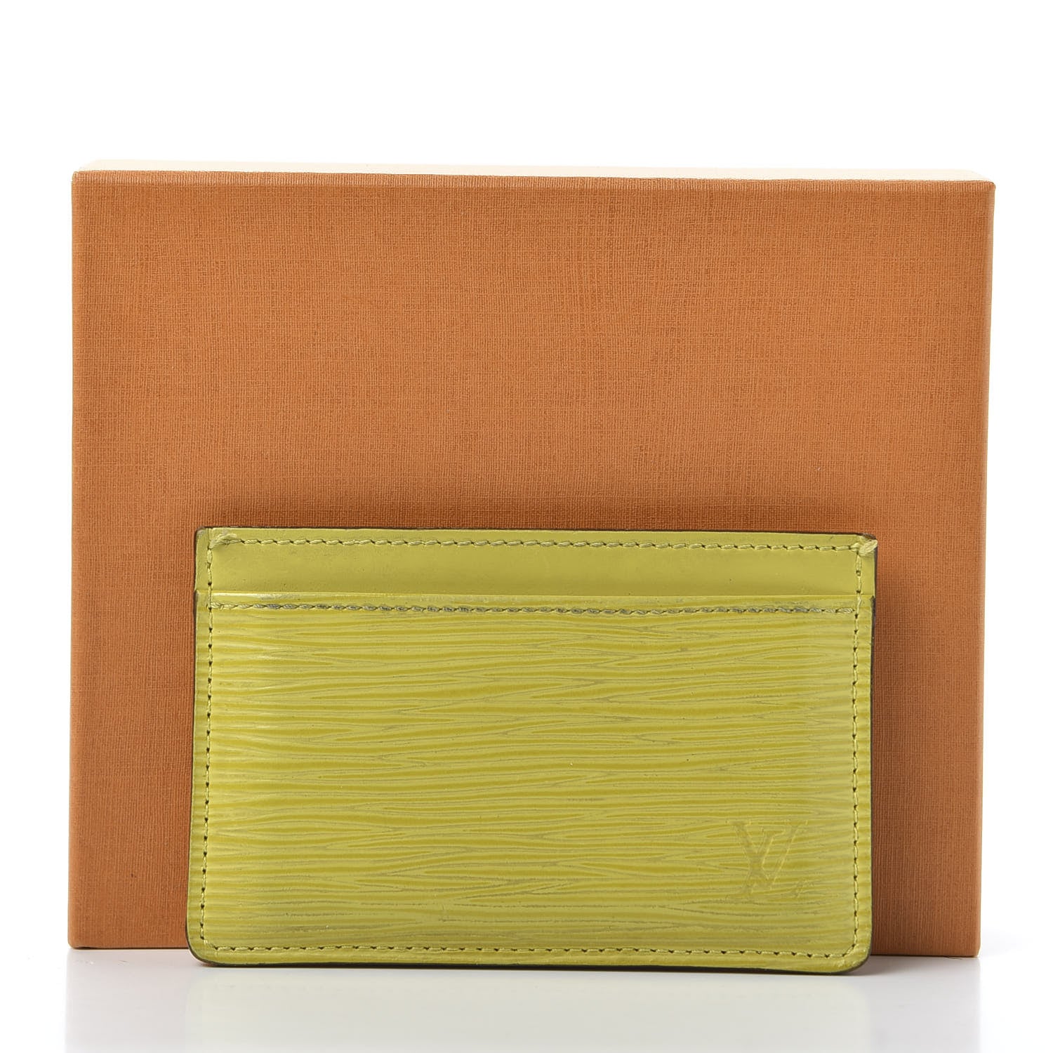 Louis Vuitton Epi Card Holder Pistache 8 of 8