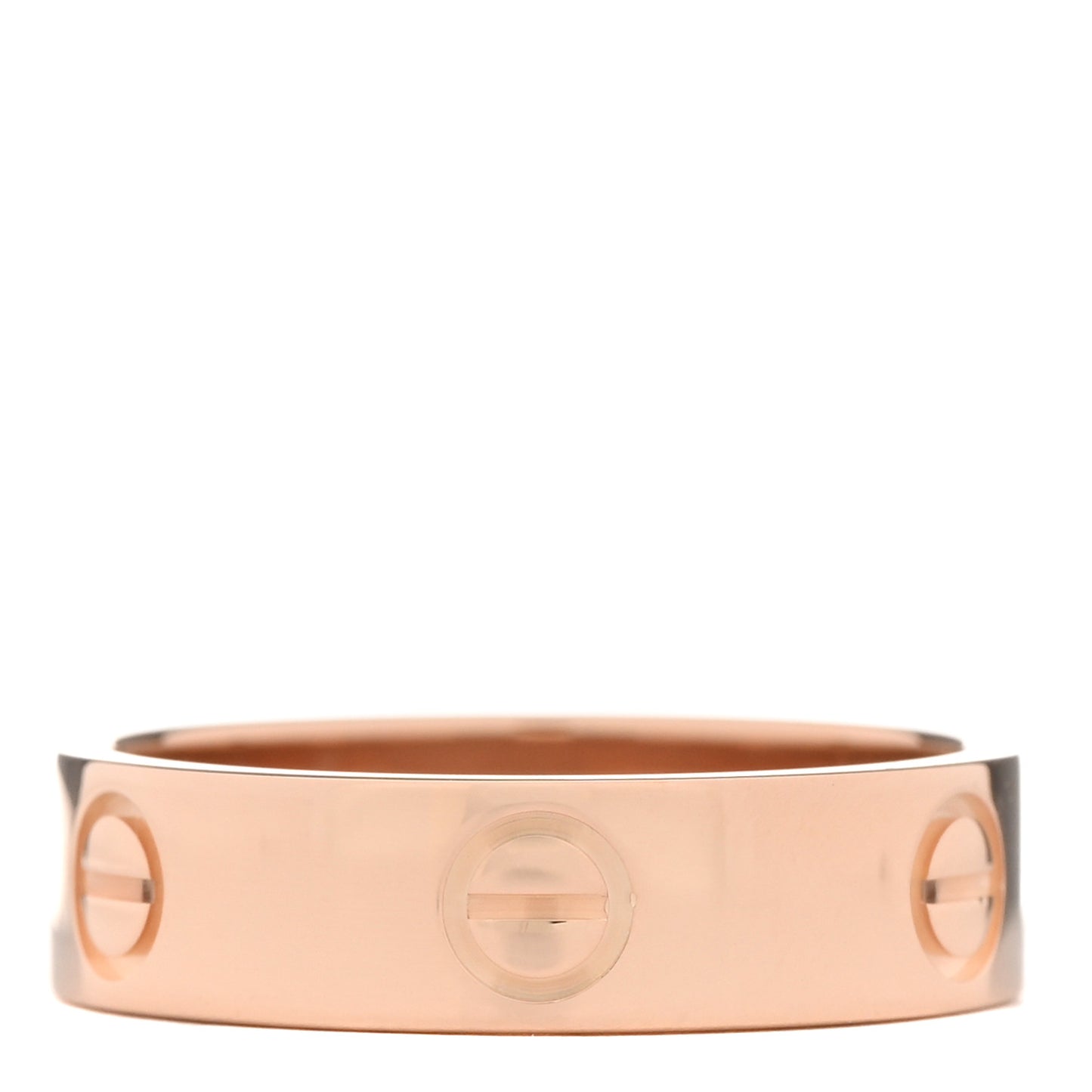 18K Pink Gold 5.5mm LOVE Ring 57 8