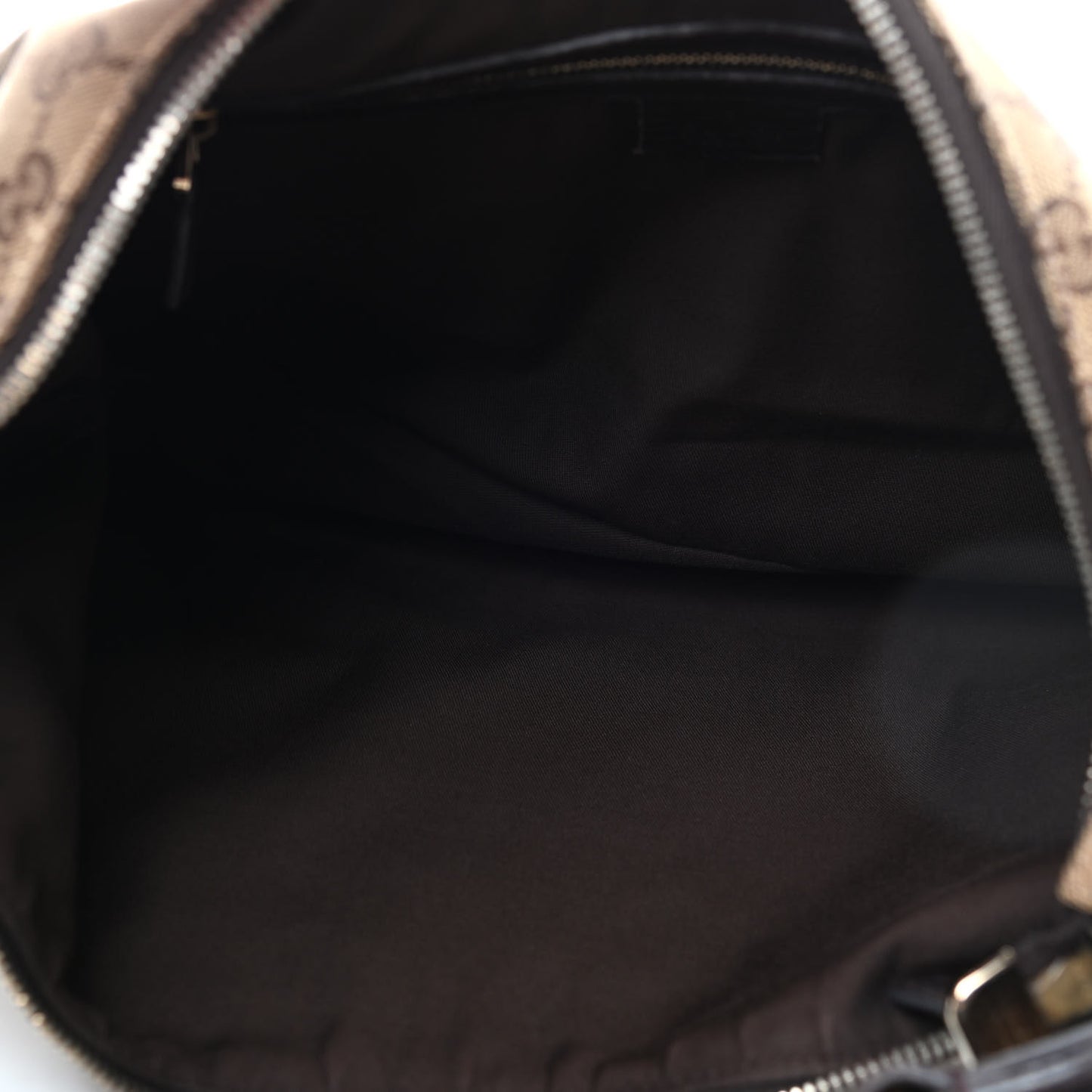 Monogram Medium Horsebit Chain Hobo Dark Brown