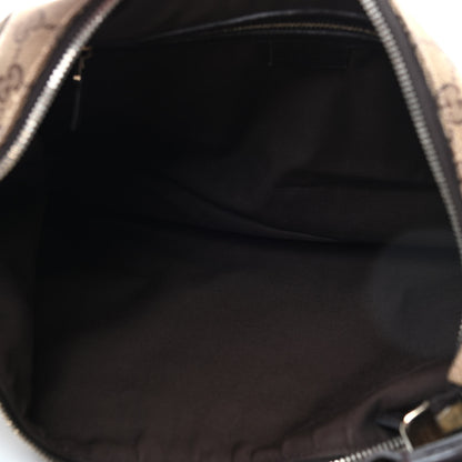 Gucci Monogram Medium Horsebit Chain Hobo Dark Brown 4 of 10