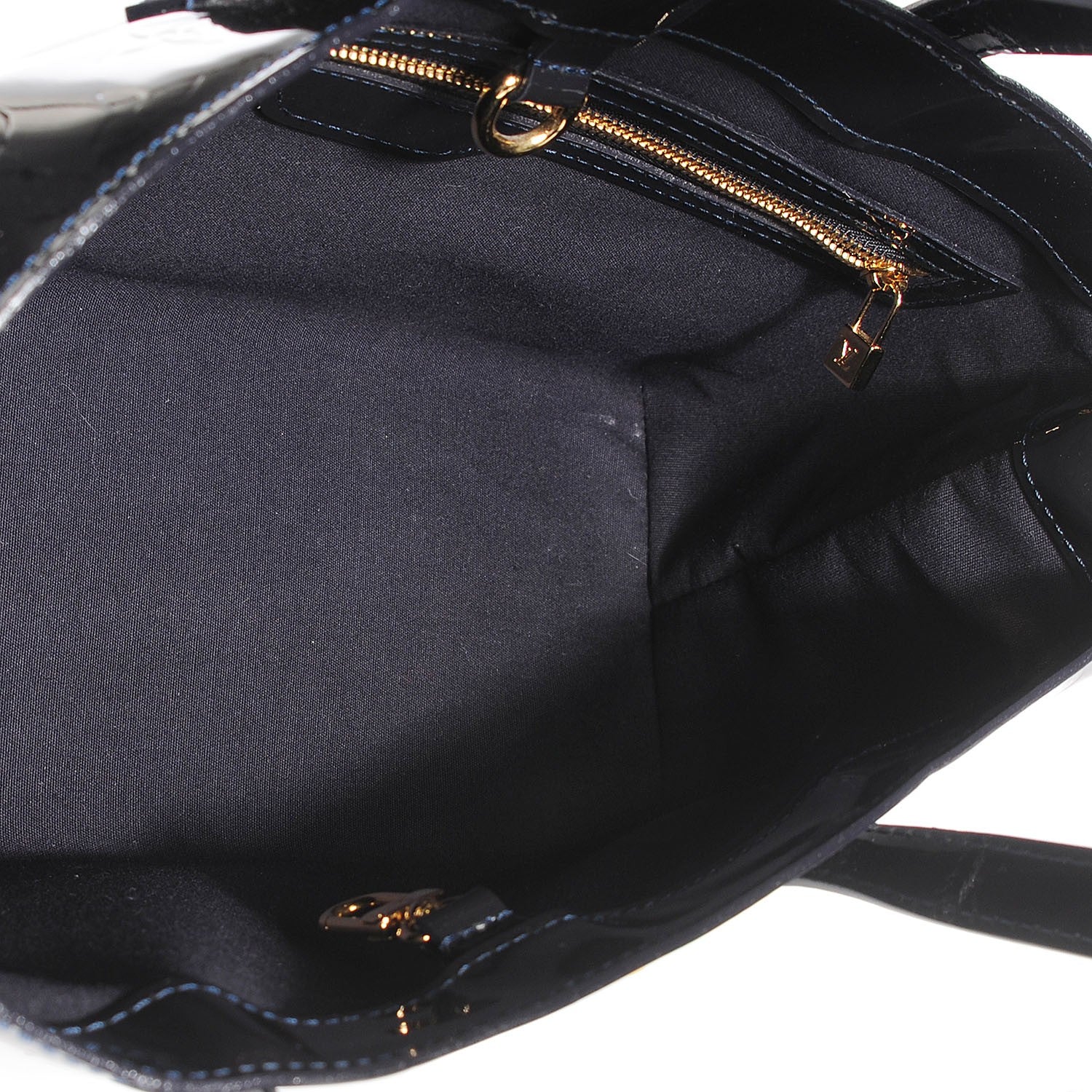 Louis Vuitton Vernis Wilshire PM Blue Infini 5 of 7