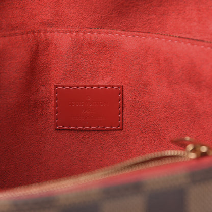Louis Vuitton Damier Ebene Caissa Clutch Cherry 7 of 11