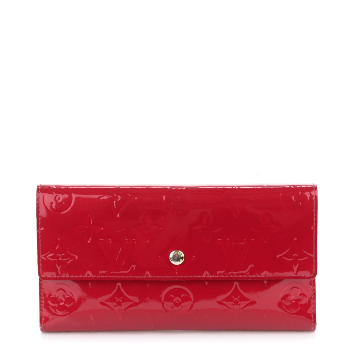 Vernis Porte Tresor International Wallet Pomme D'Amour