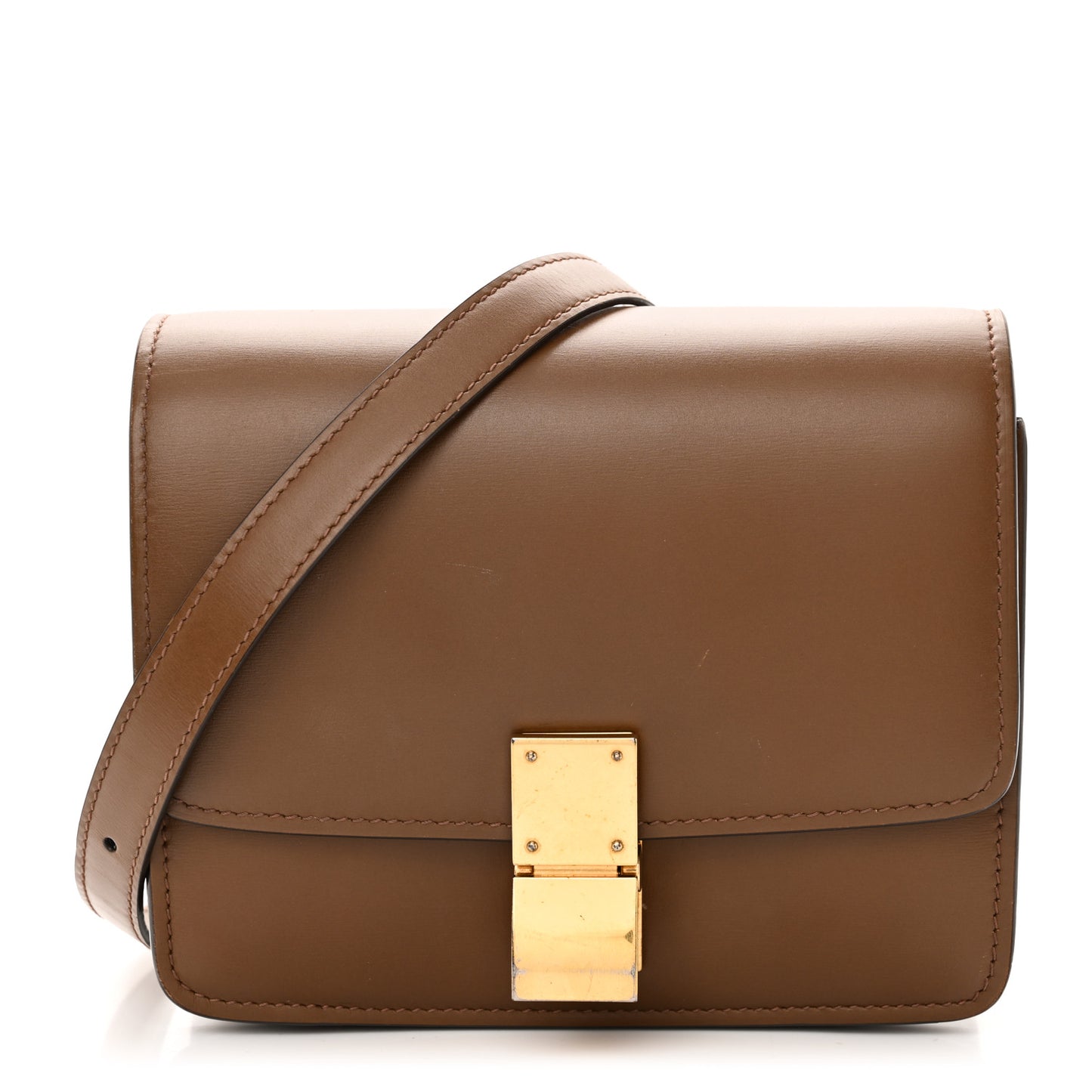 Smooth Calfskin Small Classic Box Flap Bag