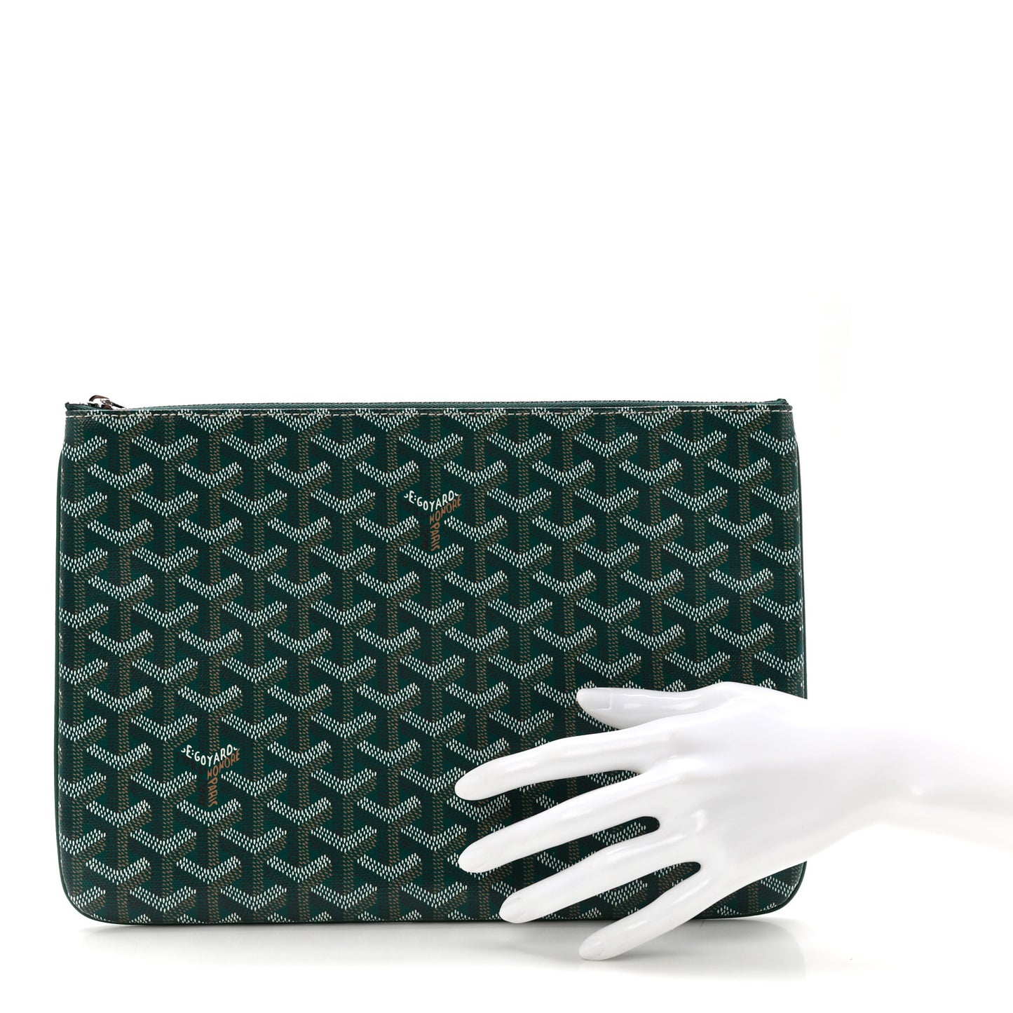 Goyardine Senat Pochette MM Green