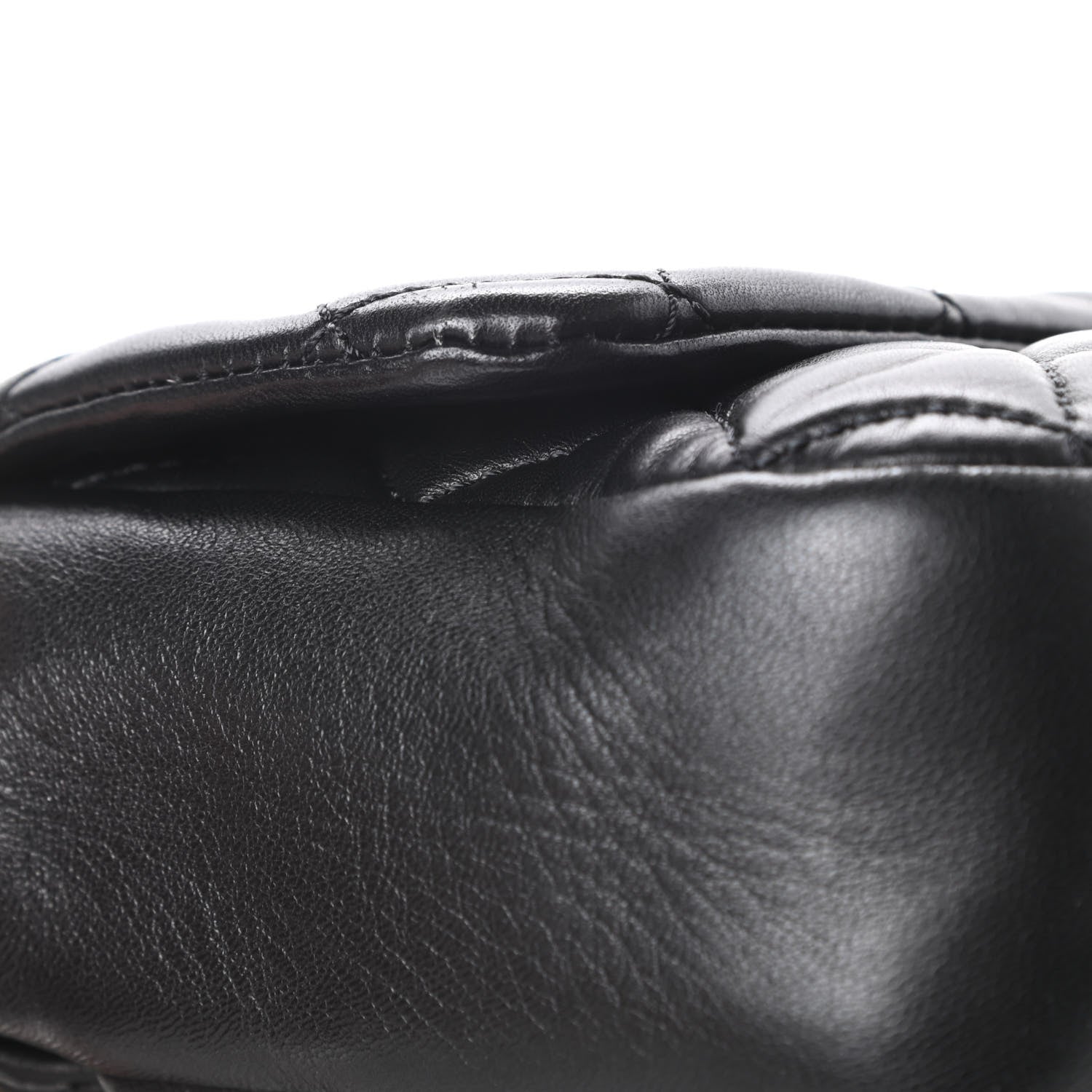 Chanel Lambskin Quilted Medium Coco Rain Flap Black 12 of 15