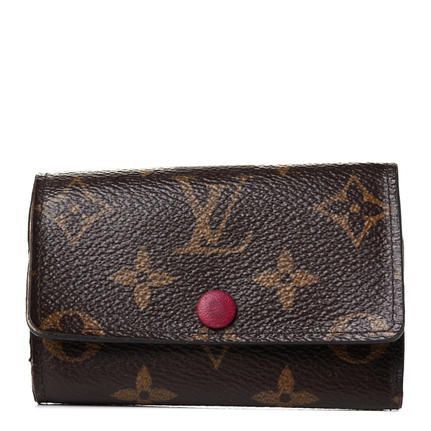 Louis Vuitton Monogram 6 Key Multicles Holder Fuchsia 1 of 9