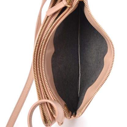 Celine Liege Calfskin Small Trio Crossbody Bag Blush 5 of 13