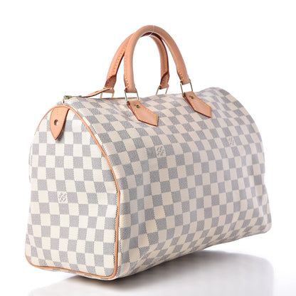 Louis Vuitton Damier Azur Speedy 35 3 of 9