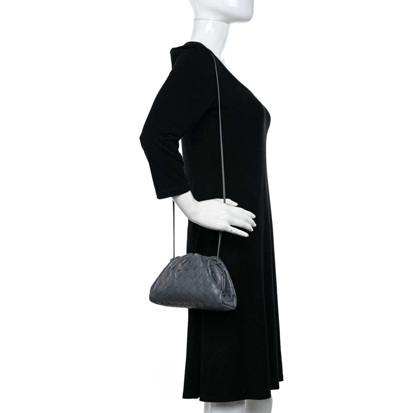 Nappa Intrecciato The Mini Pouch Thunder